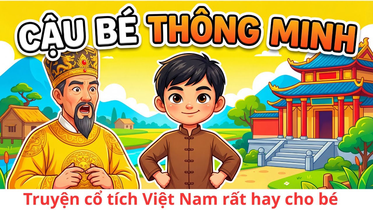 Cậu Bé Thông Minh | Truyện Cổ Tích Việt Nam Hay Nhất Cho Bé | Hoạt hình Disney–Pixar 3D