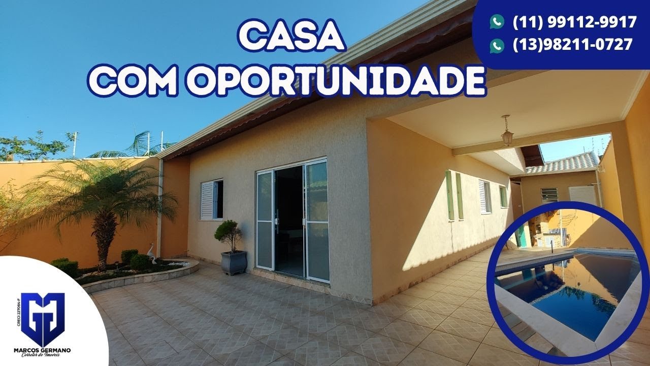 CASA LOCAÇÃO DE TEMPORADA EM PERUÍBE À 250 METROS DA PRAIA! #aluguel #alugueltemporada #casanapraia