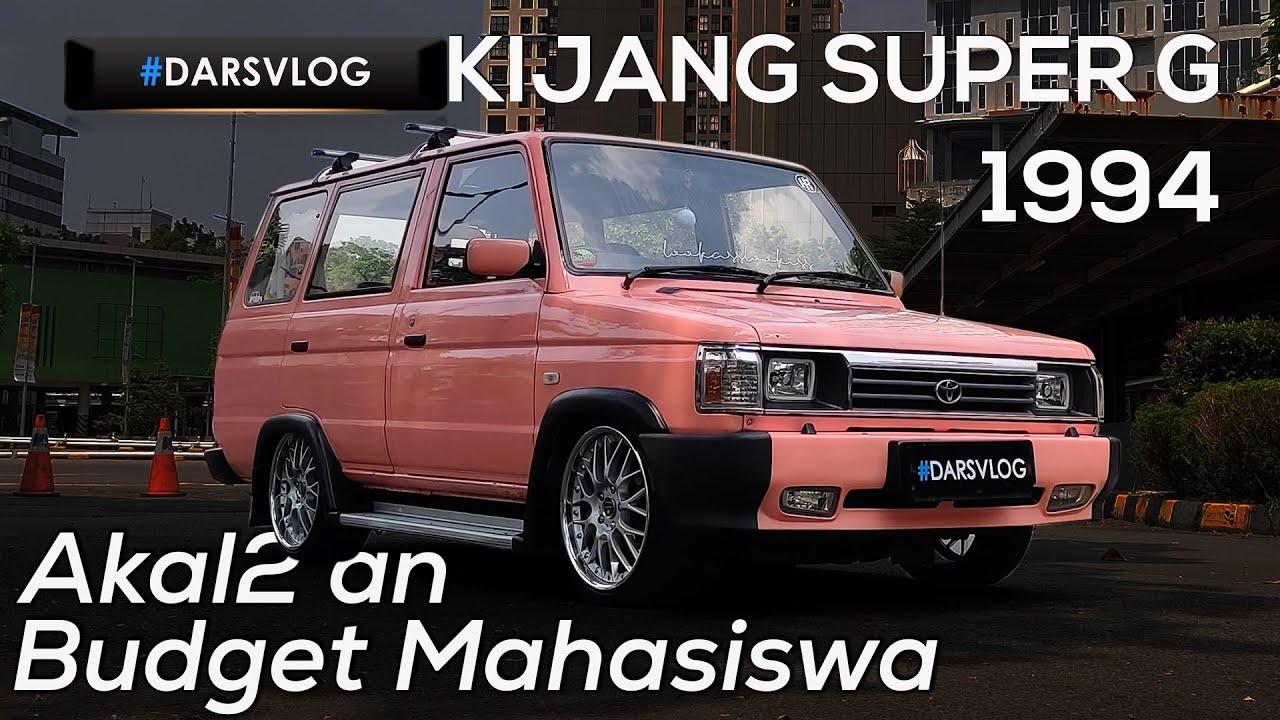 МИЛАЯ МОДИФИКАЦИЯ ДЛЯ МОЛОДЁЖИ - Toyota Kijang Super G 1994 ‼️ #DARSVLOG