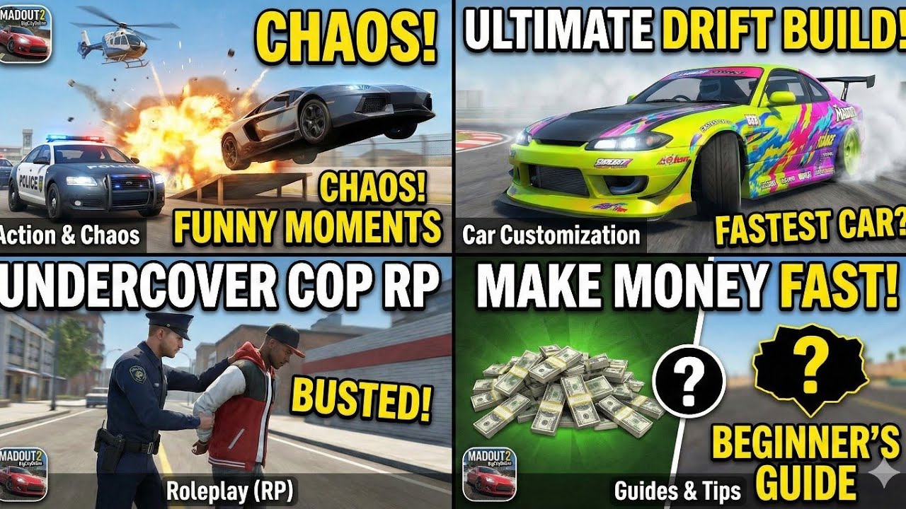 Building the ULTIMATE Drift Car in MadOut2! #madout2 #madout2roleplay 