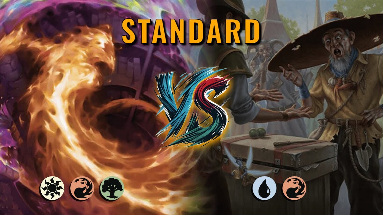MTG Standard - Naya Midrange by DamienF16 VS Izzet Control by alvaropg