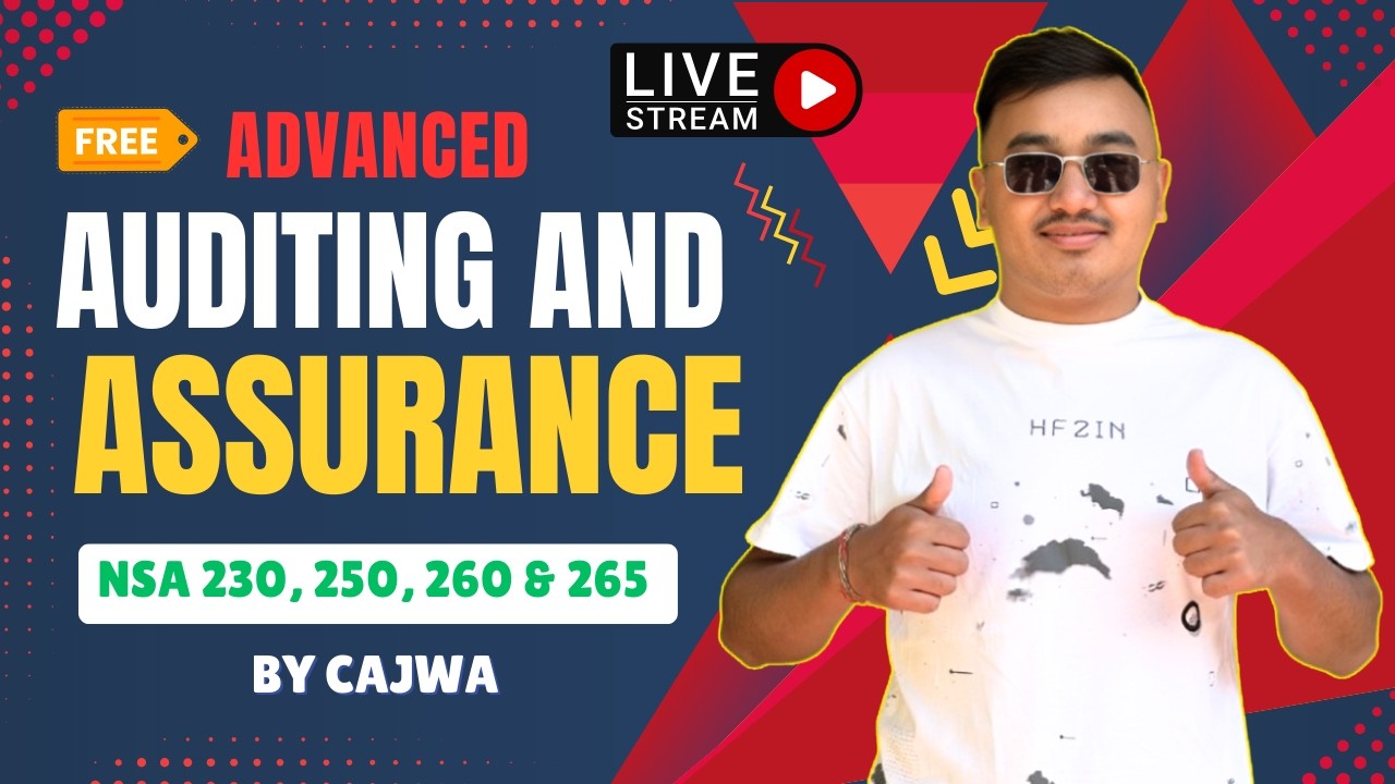 NSA 230 & 250 || Free Live Lecture for CAP 2 & 3 ICAN by @CAJWA