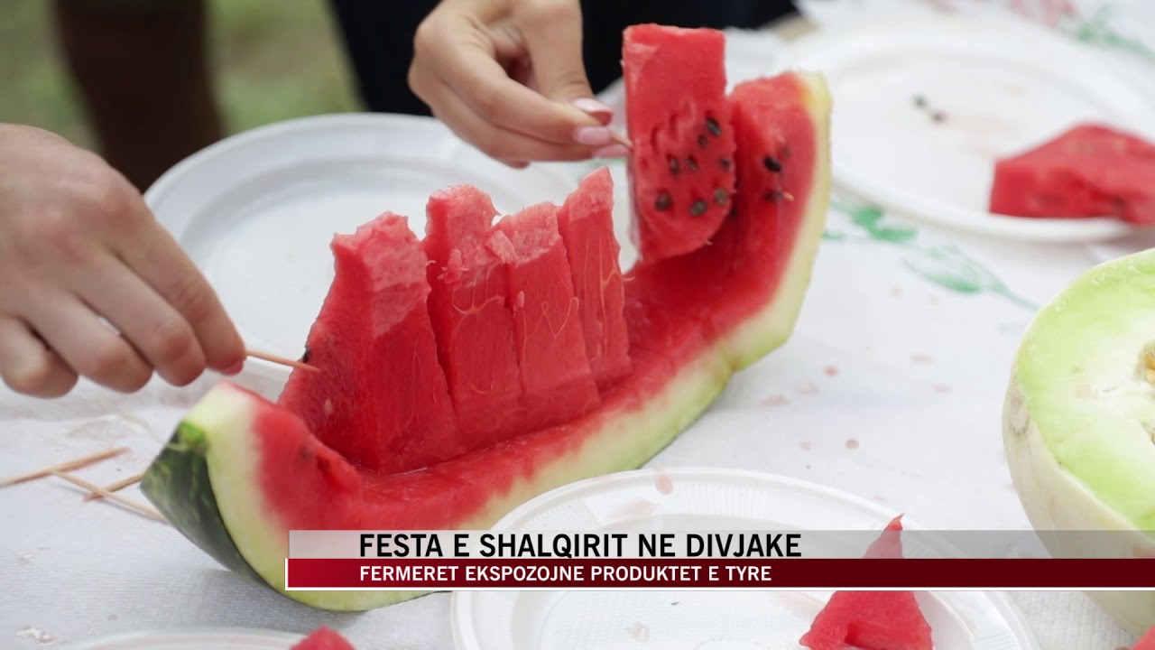 Festa e shalqirit në Divjakë, fermerët ekspozojnë produktet - News, Lajme - Vizion Plus