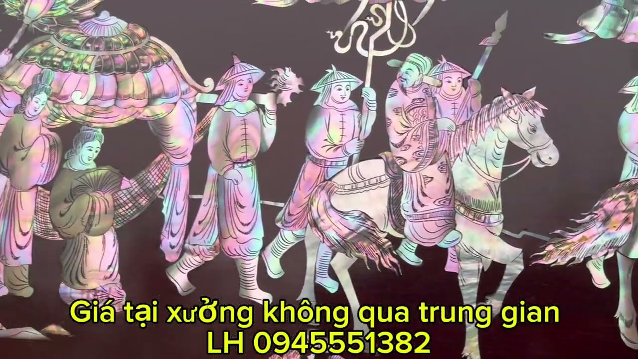Báo giá bức tranh vinh quy bái tổ chỉ có 38 triệu LH 0945551382