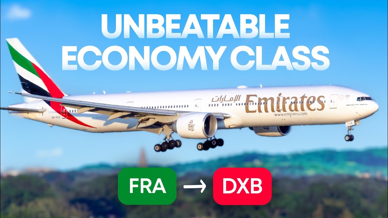 UNBEATABLE ECONOMY | Emirates Travel Report Frankfurt (FRA) x Dubai (DXB) | Boeing 777-31H(ER)