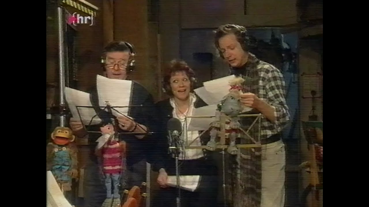 Die Stars sind Marionetten - Filmaufnahmen mit der Augsburger Puppenkiste