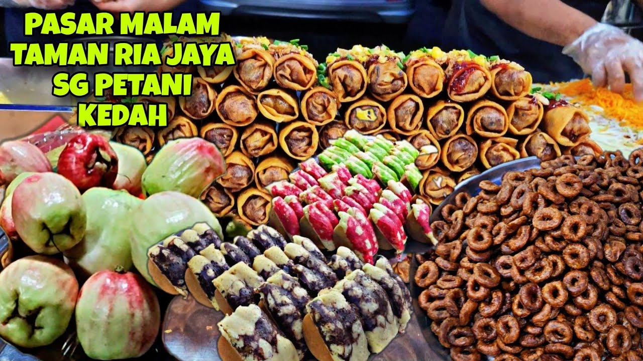 Pasar Malam Tmn Ria Jaya Sg Petani Kedah| Menarik Harus PERGI Night market