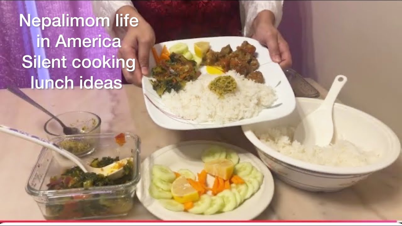 My first silent vlog. Morning routine as a homemaker mom. Cooking chicken, rice and spinach.