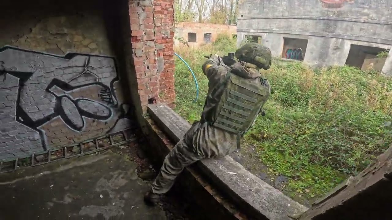 Russian paratrooper attacks The Base CQC, Arcturus AK12 PE edition