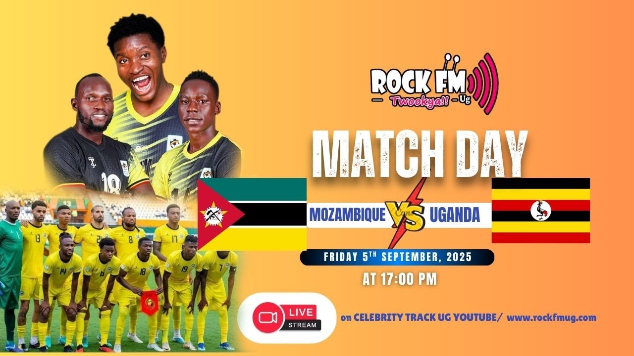 #UGANDA  VS MOZAMBIQUE  LIVE NAMBOLE NATIONAL STADIUM #COMMENTARY #WORLDCUP