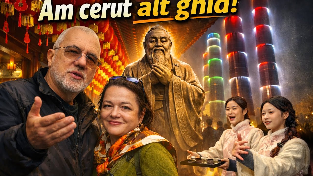 Ne-a parasit “ ghidul” in China! Fluturi de zahar la minut si gogosi pocnitoare. Facem artizanat!