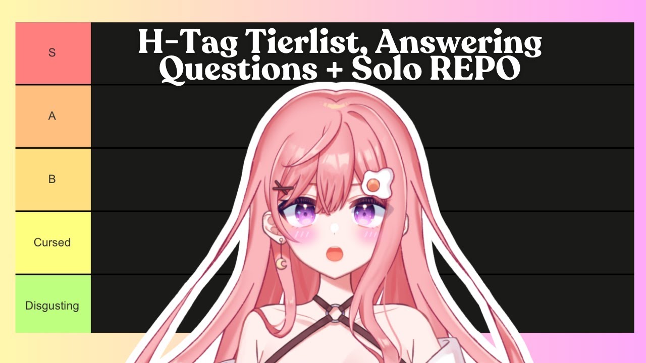 [vod] 𓆩🌙𓆪  h-tag tierlist, answering qs +  solo repo  (en/ph)]