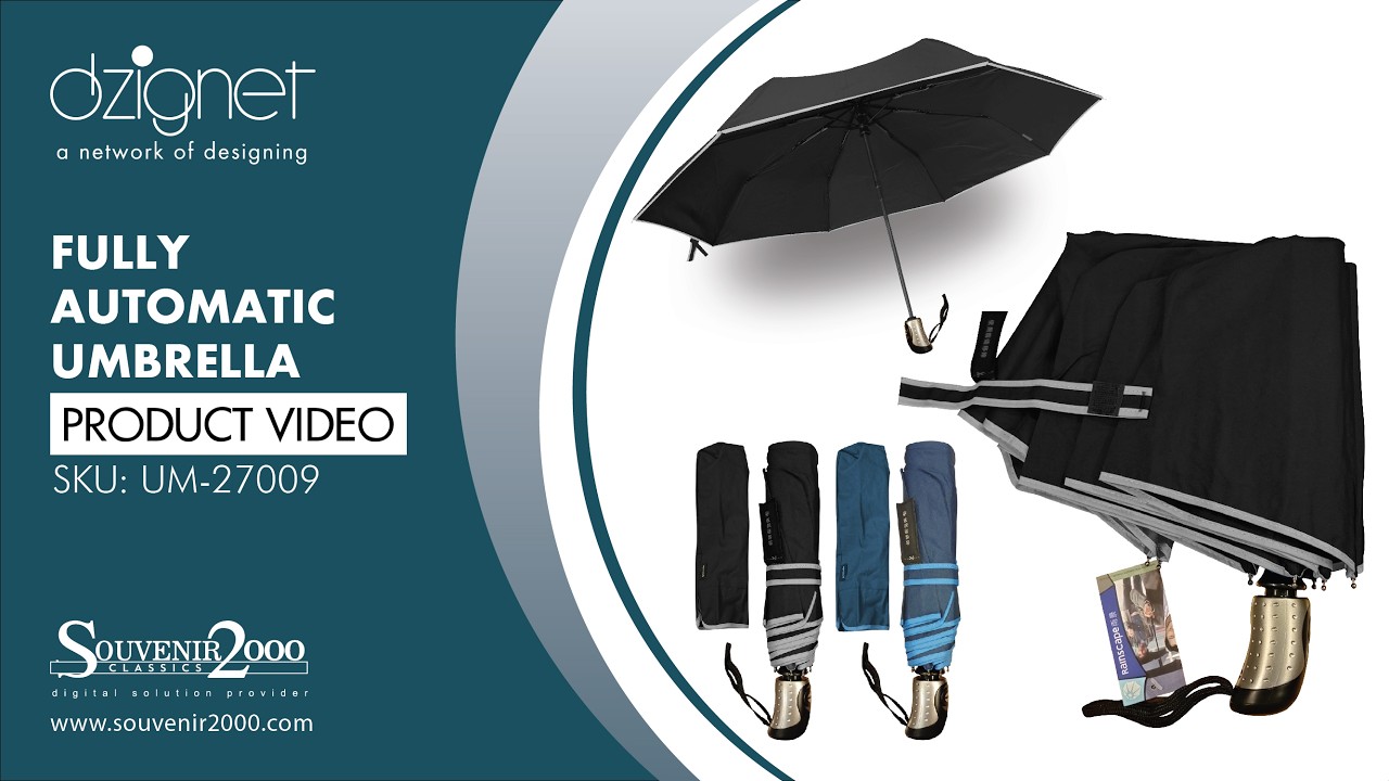Customized Automatic Folding Umbrella (Model-7)
