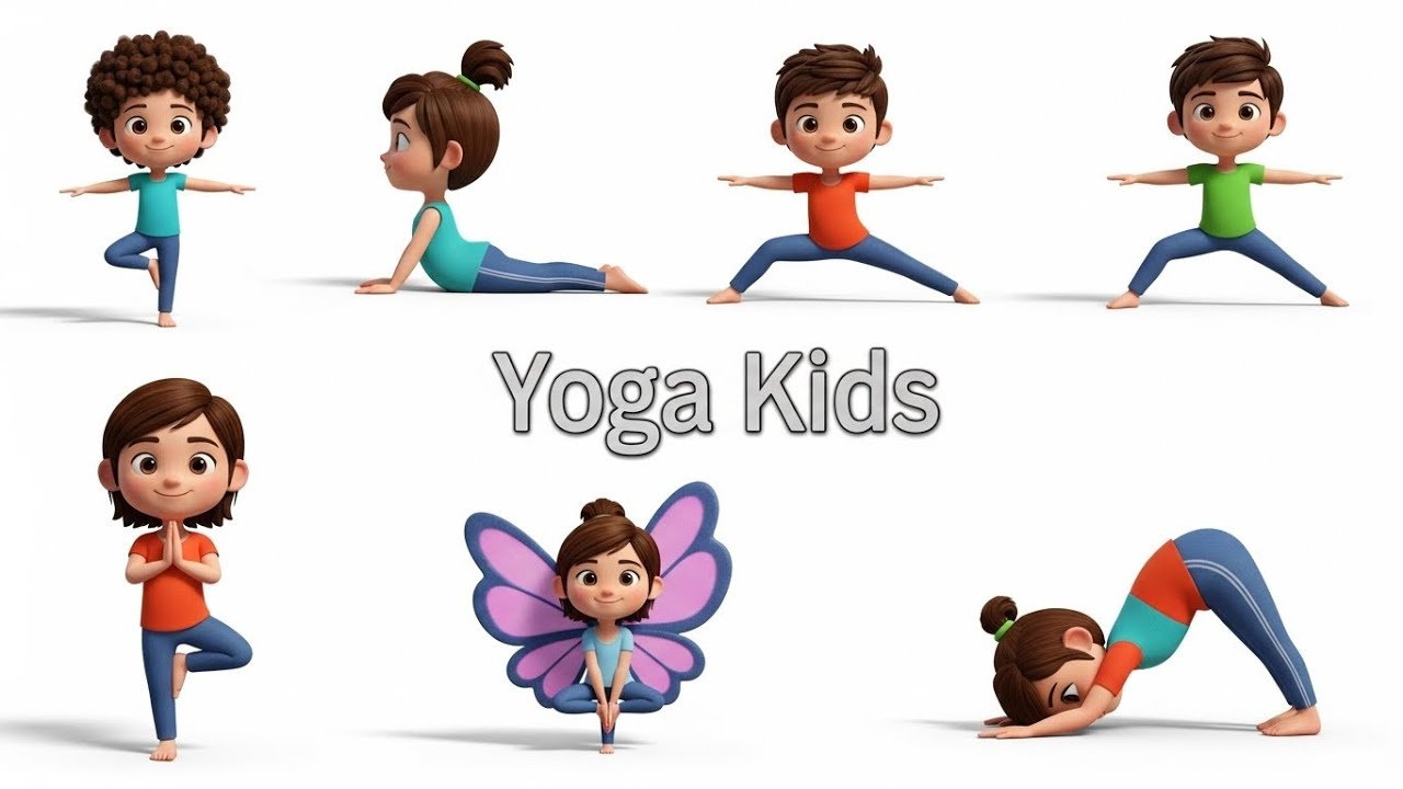 Yoga for Kids 🧘‍♀️ Fun and Easy Daily Yoga Exercise for Children Strong Mind, Focus and Flexibility
