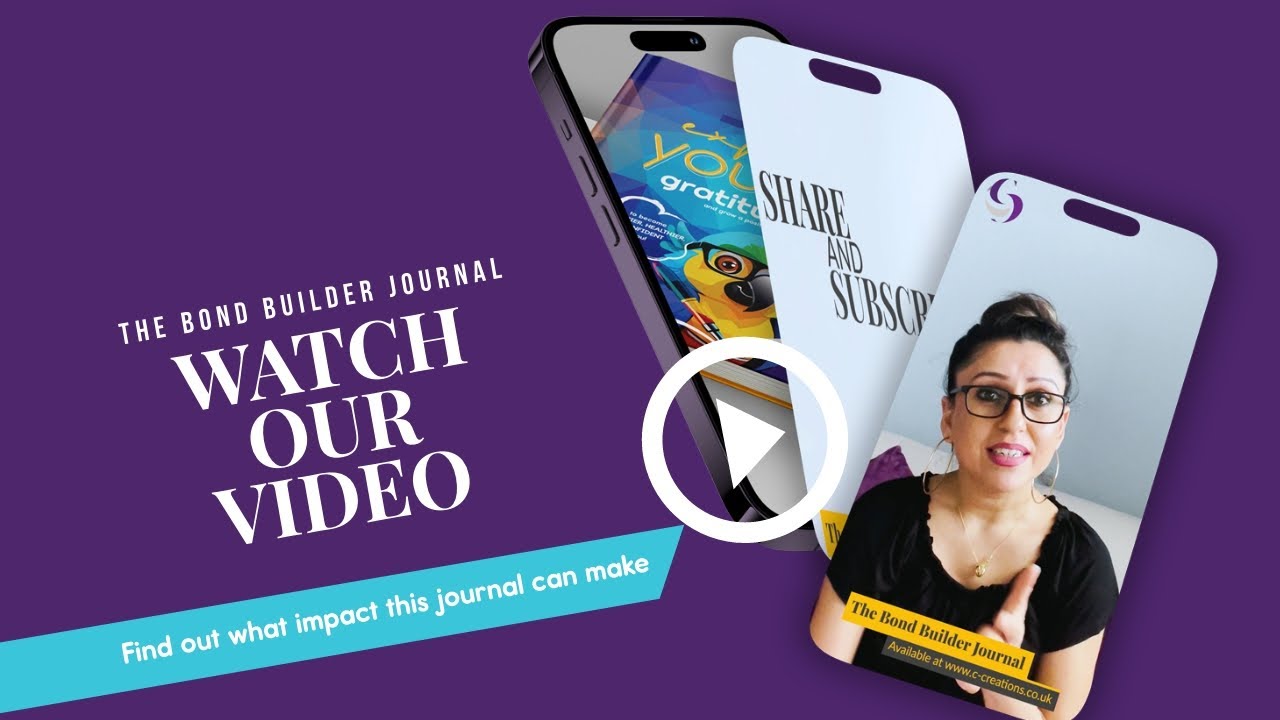 The Bond Builder Journal for Kids | Help Children Manage Emotions, Build Confidence & Connect