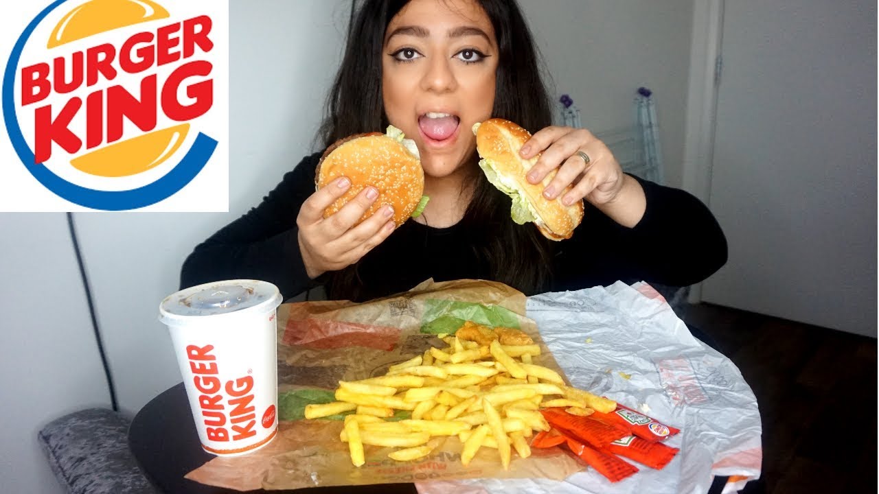 BURGER KING FEAST MUKBANG | BIG BITES