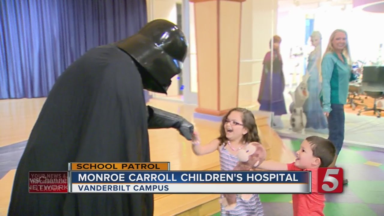 School Patrol: Star Wars Visits Vanderbilt Children's Hospital