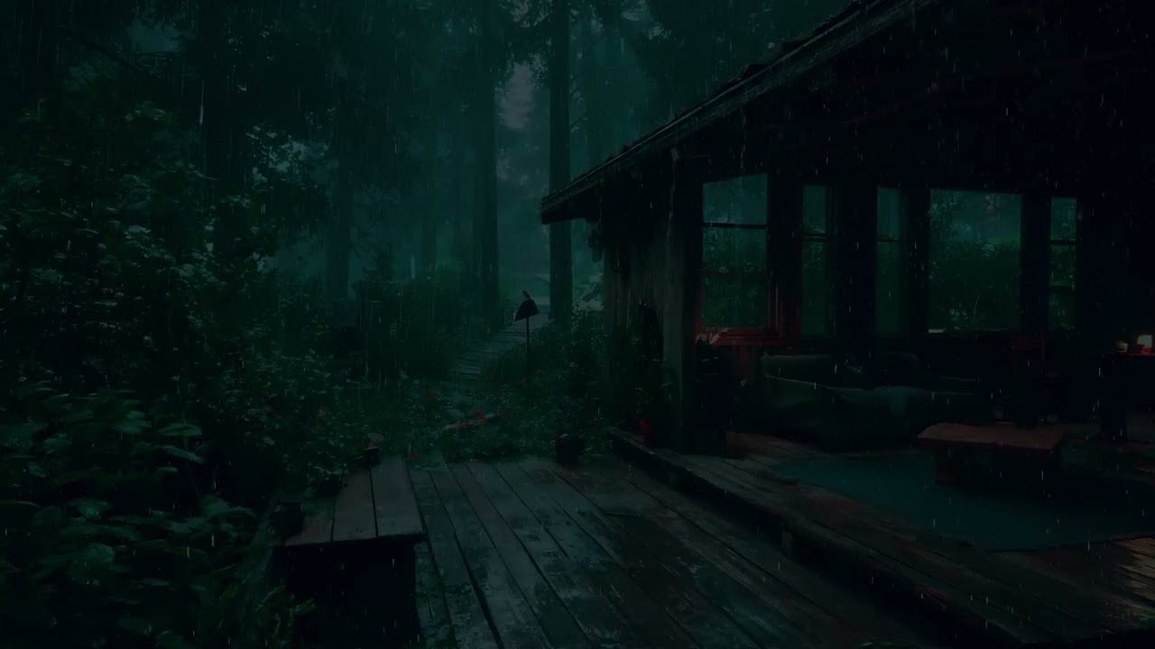 Natural Forest Rain Sounds for Deep Sleep 🌧️ | Soothing Night Ambience