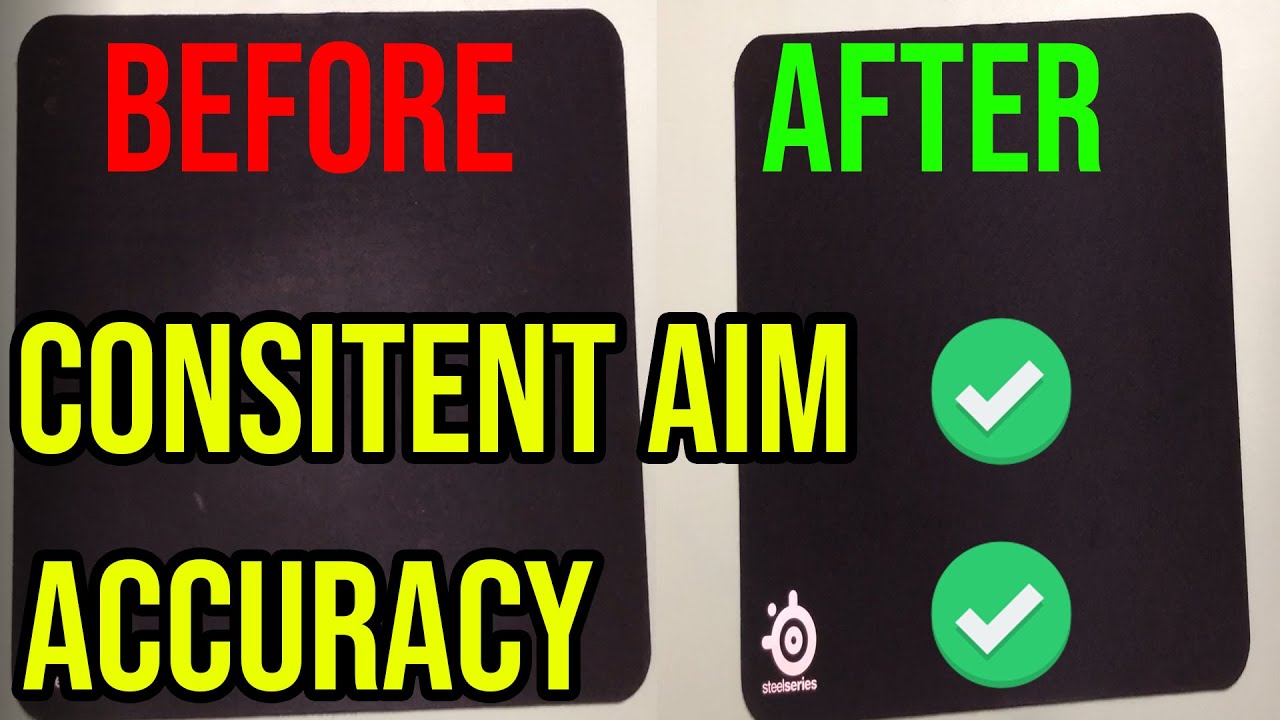 BEST WAY CLEAN ANY CLOTH MOUSE PAD - QCK Zowie GSR - FPS PRO BETTER AIM CONSISTENT SENSITIVTY