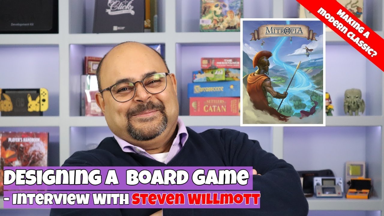 Board Game Designer Interview : Creating a Modern Classic with Steve Willmott