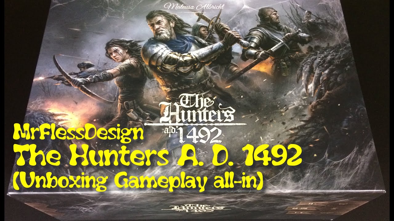 Unboxing: The Hunters A. D. 1492 (Gameplay all-in) 4K