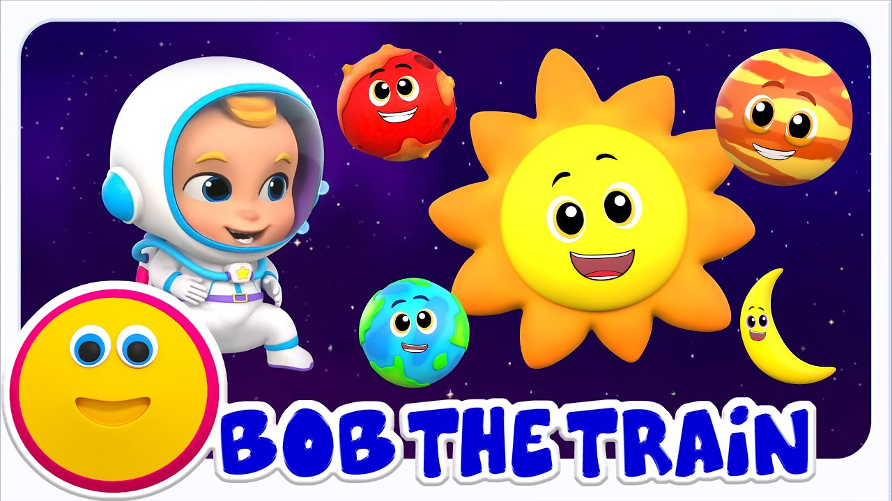 Bob le Train – La Chanson des Planètes 🌍✨ Apprendre le Système Solaire en Français