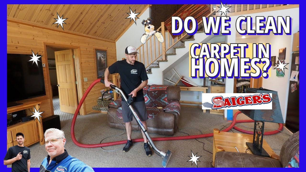 Why Don't you Clean Carpets in homes more? We Do!