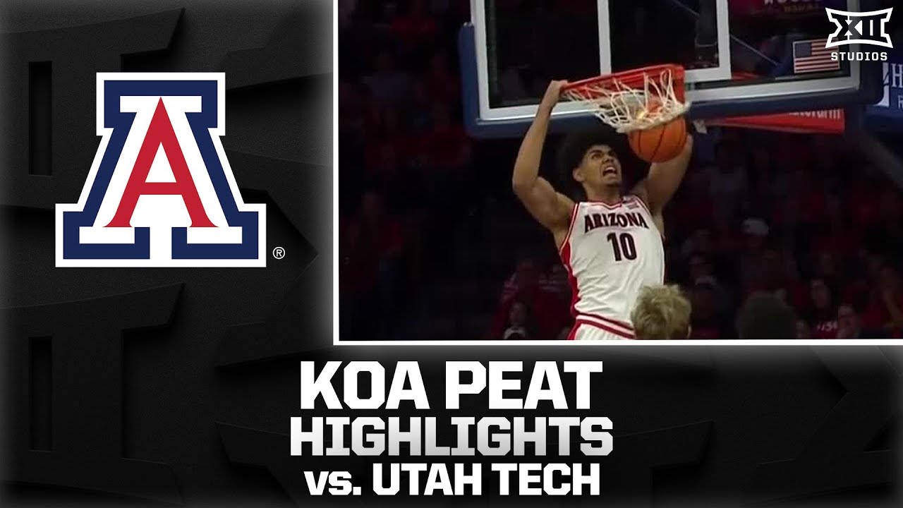 Koa Peat Drops 18 Points vs. Utah Tech