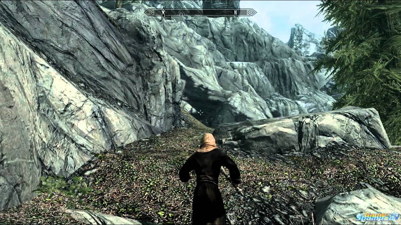 How to get from Riverwood to Bleak Falls Barrow in Skyrim