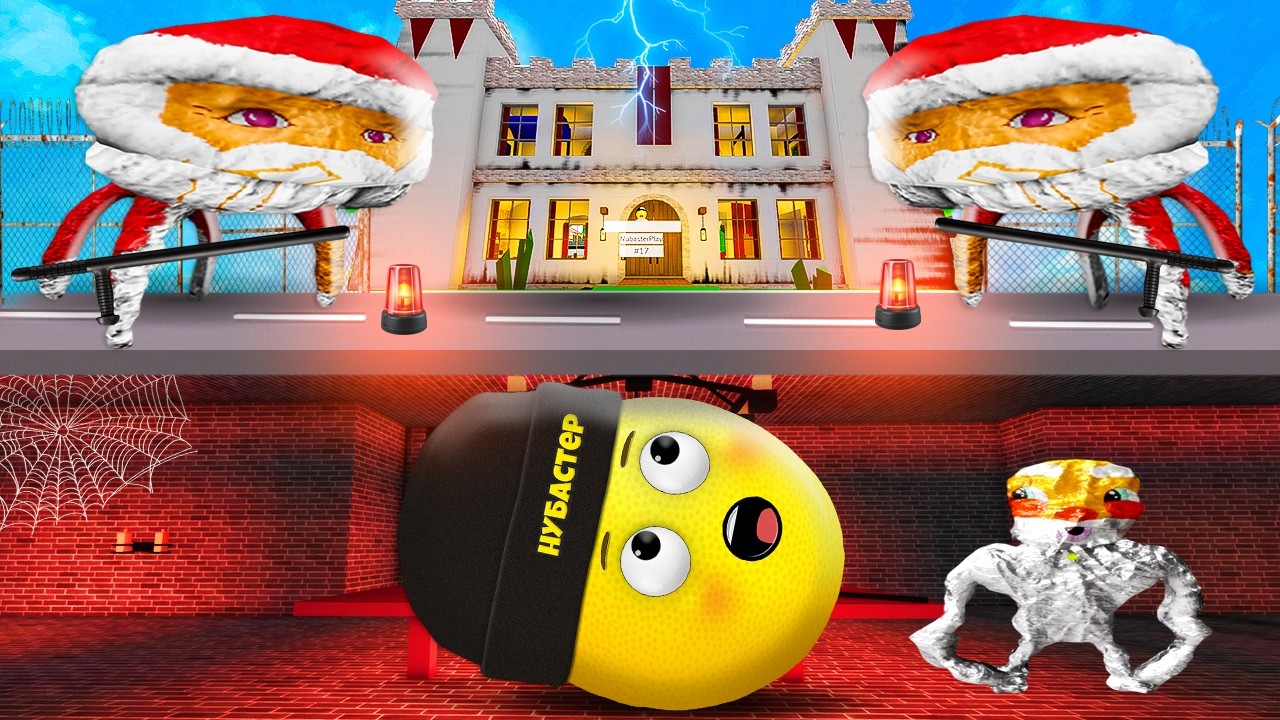 ЗАКРЫЛ ГУГУ ГАГА В ТЮРЬМЕ в ROBLOX!