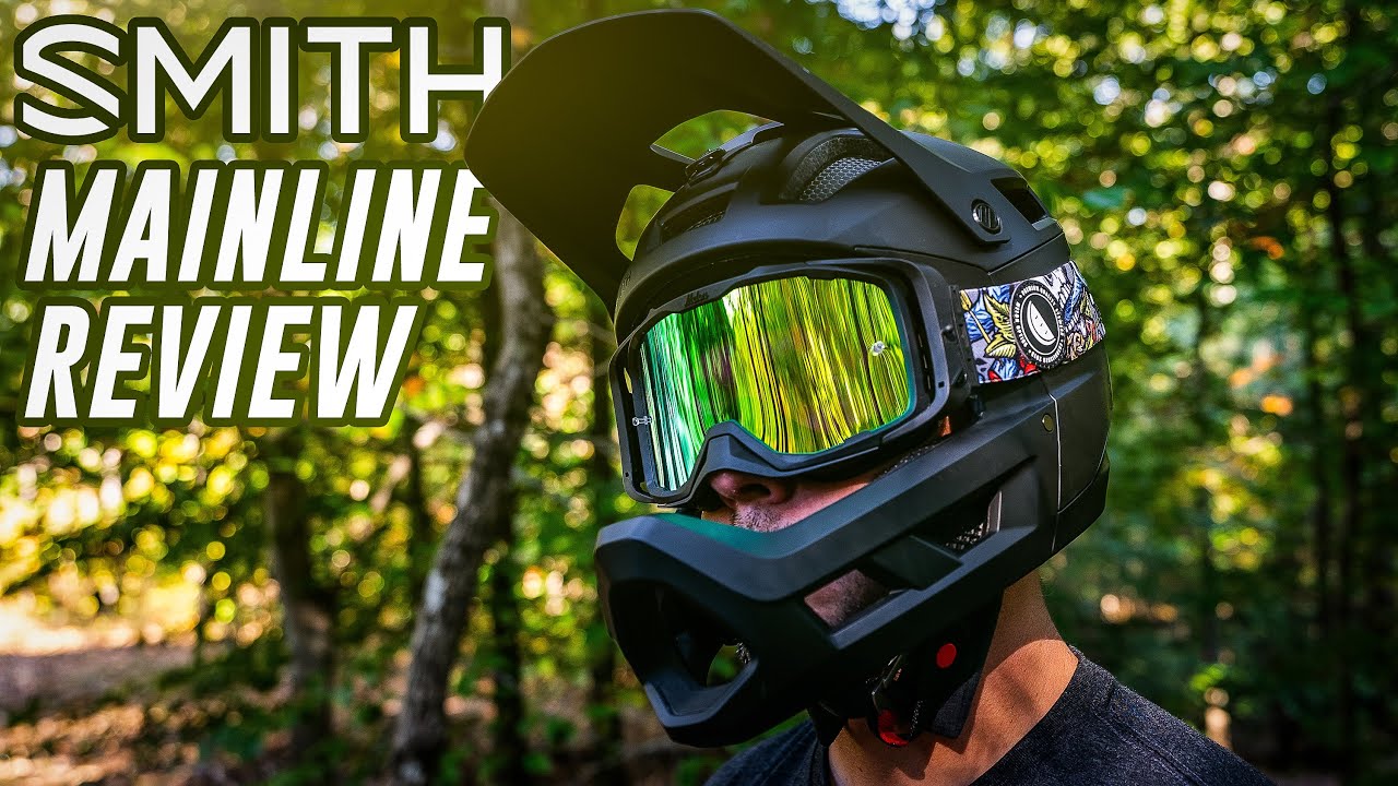 SMITH MAINLINE REVIEW - All day full face helmet for enduro mountain biking rides?