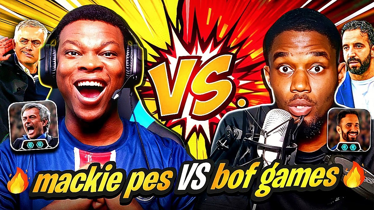 Разборки тренеров! 🔥 Дж. Моуринью против Р. Аморима | Mackie против Bof ​​Games