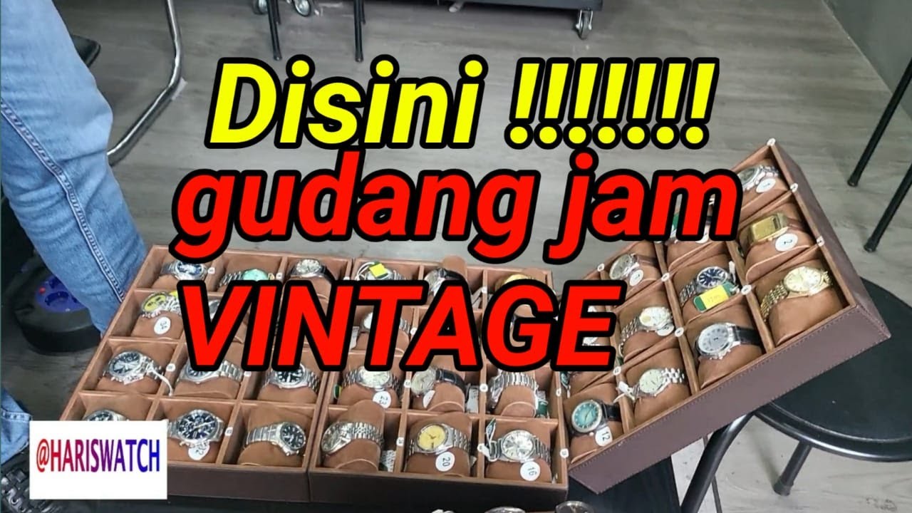 JAM TANGAN VINTAGE GOOD WATCHES BANDUNG