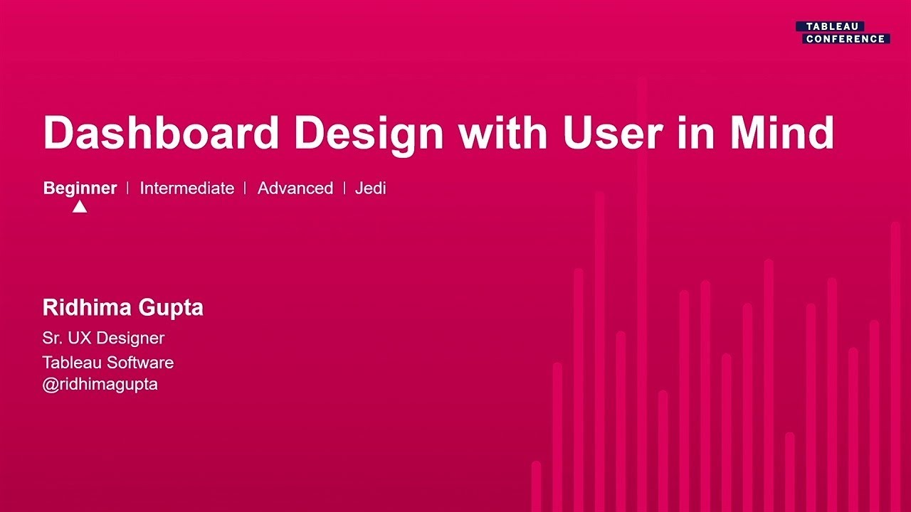 Dashboard Design with the User in Mind