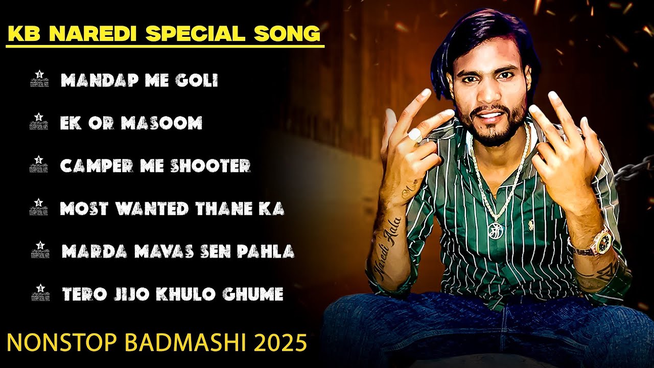 KB Naredi Most Popular Badmashi Song || Nonstop badmashi Songs 2025 !! Singer KB Naredi