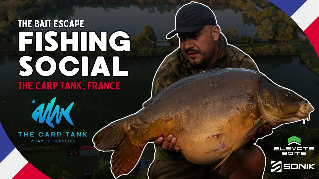 🇫🇷 Social CARP Fishing Vlog 2025 (The Carp Tank)