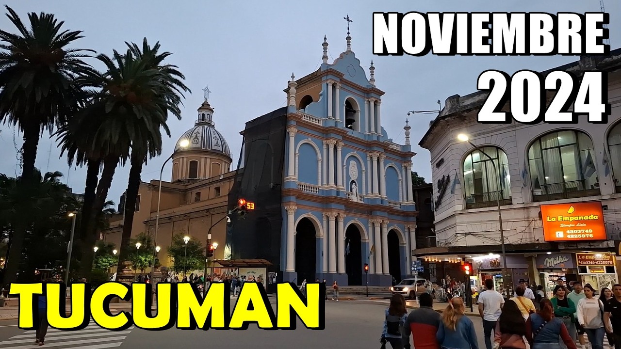 RECORRIENDO EL CENTRO TUCUMANO | AVENIDA Y CALLE 24 DE SEPTIEMBRE | PLAZA INDEPENDENCIA