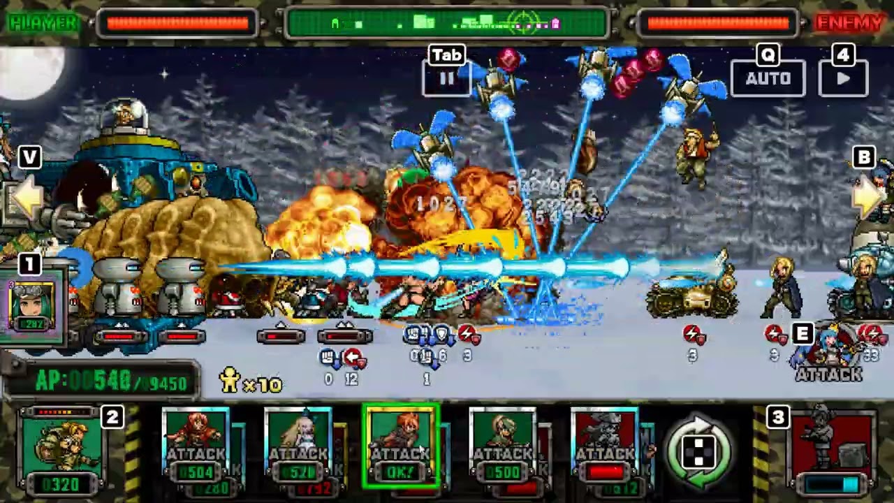 Metal Slug Attack Reloaded - Gameplay - Ultimate Mission - Ejercito Regular - Normal
