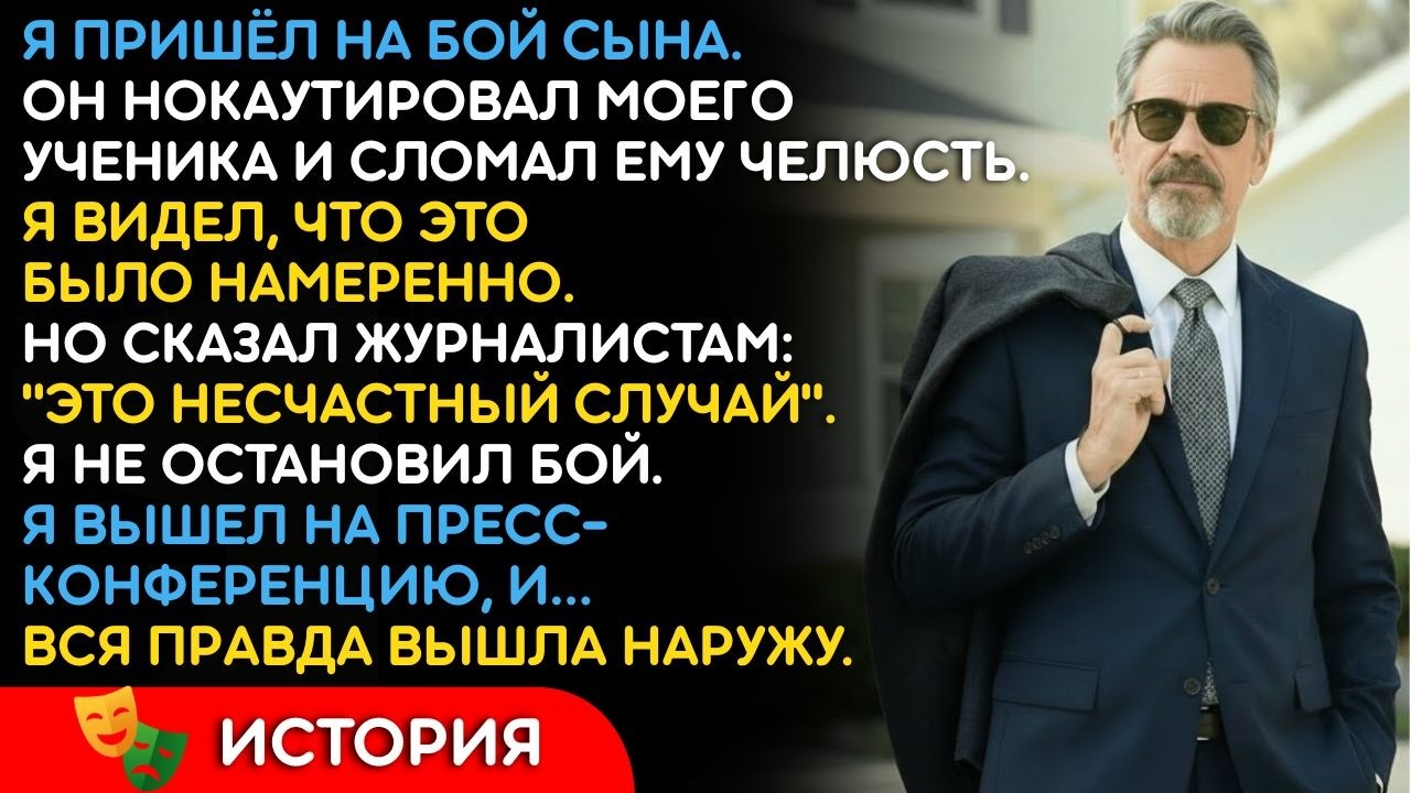 Сын Избил Моего Ученика На Ринге И Сказал Всем Что Это Несчастный Случай...