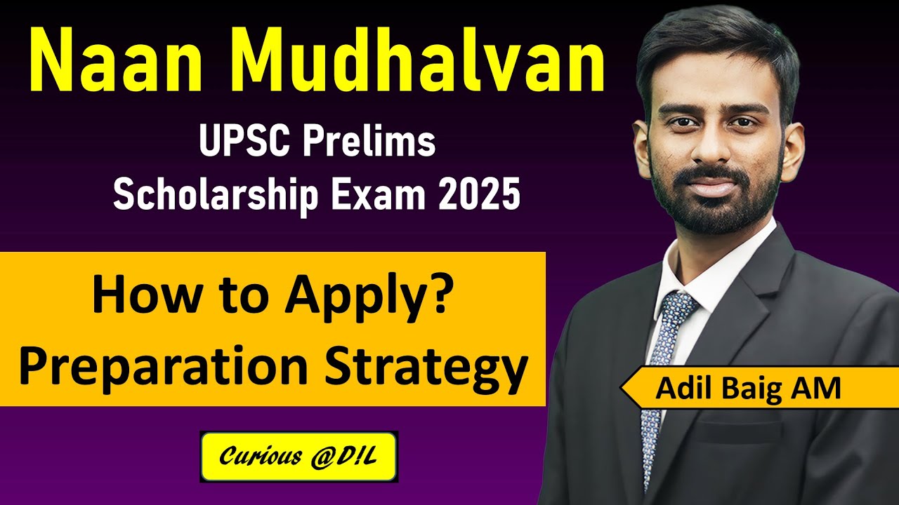 Naan Mudhalvan Prelims Scholarship Exam 2025 | How to Prepare? | Strategy  | Adil Baig #aicscc