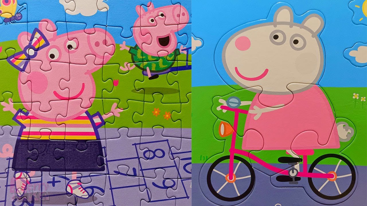Свинка Пеппа, Овечка Сьюзи и Друзья | Сборник пазлов для детей Peppa Pig | Merry Nika