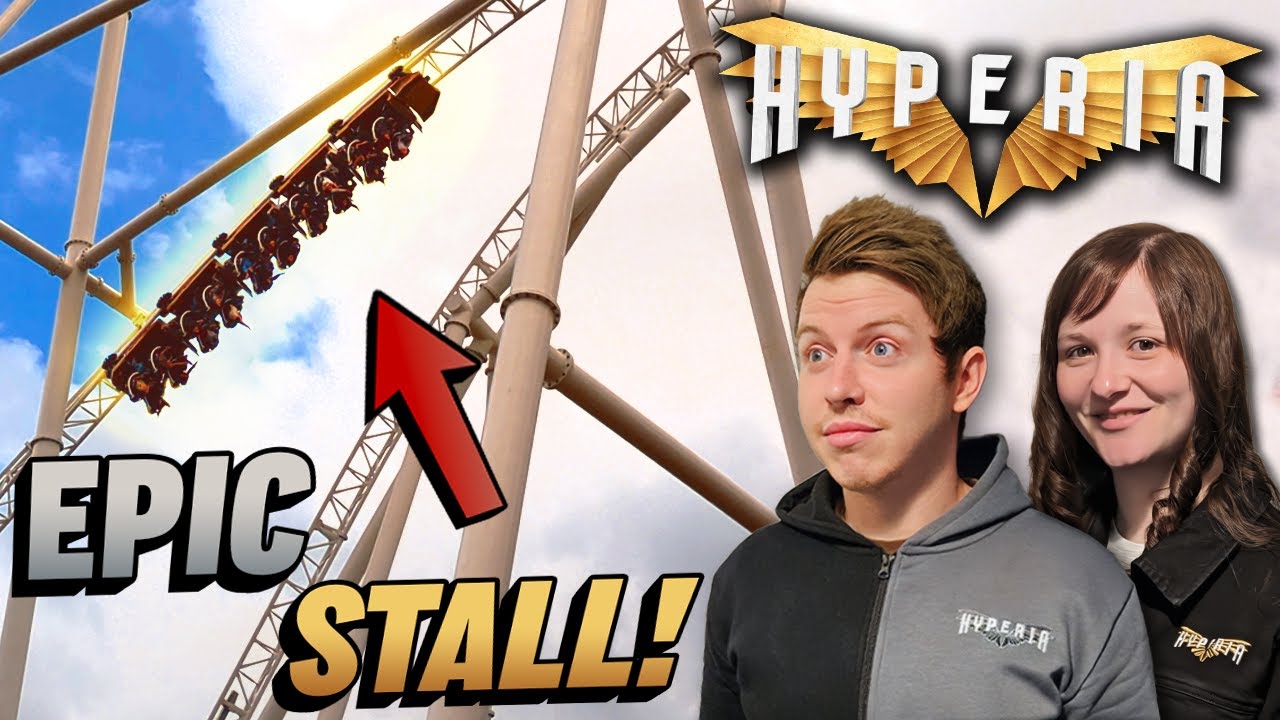 The BEST Rollercoaster in the UK?! Hyperia Reopening | Thorpe Park Vlog