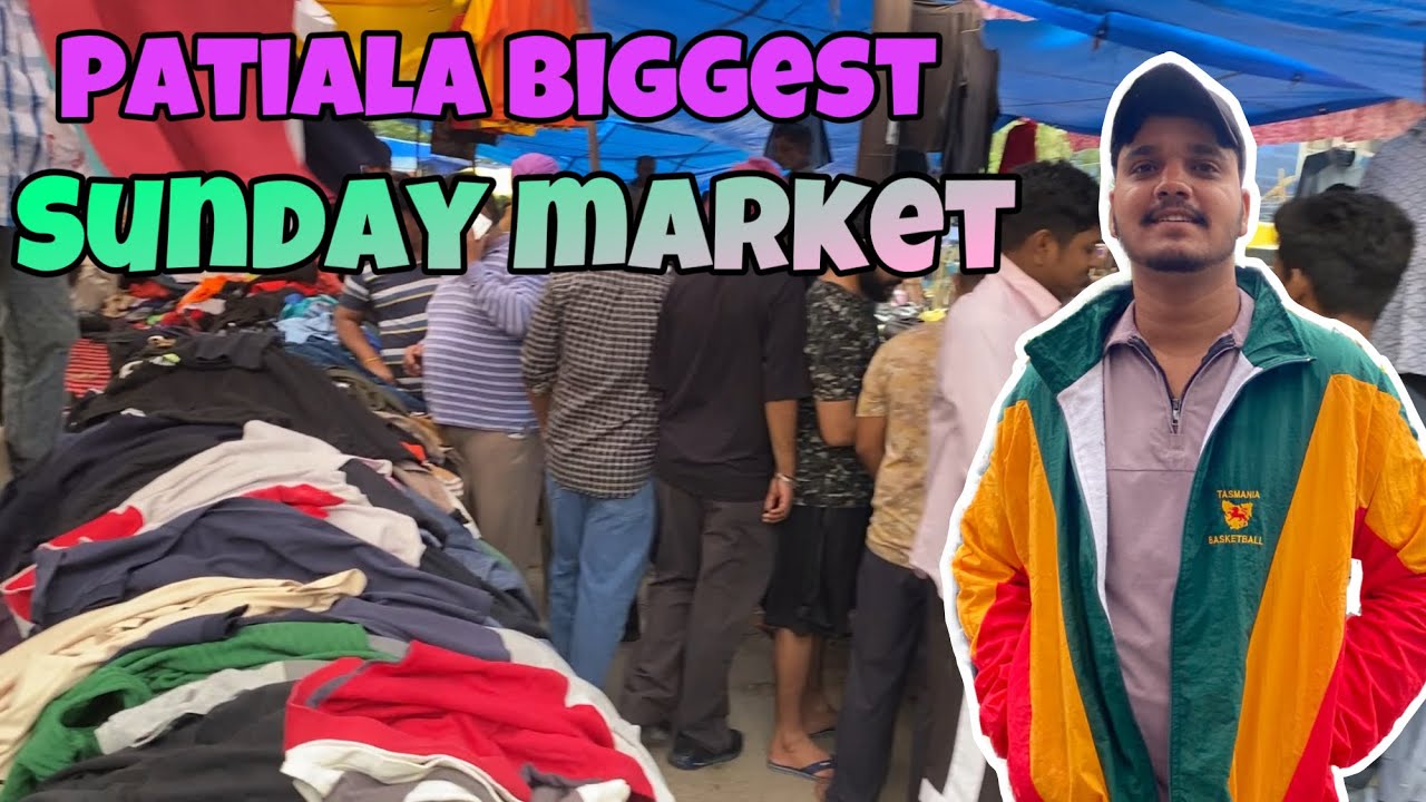 Patiala biggest Sunday market. Vlog no.3 #patiala #vlog #shopping #sundaymarket