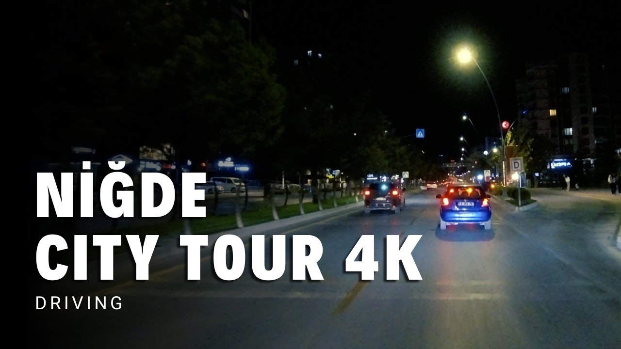 Driving Through Niğde | Roads of a Timeless Anatolian Town | 4K Dashcam View