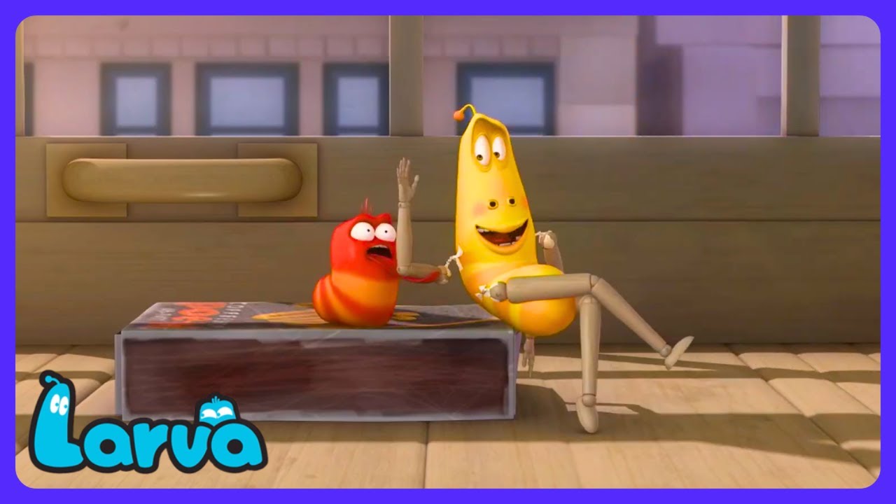 Larva - Red & Yellow får lemmer! | Børnefilm | WildBrain Cirkus - Dansk