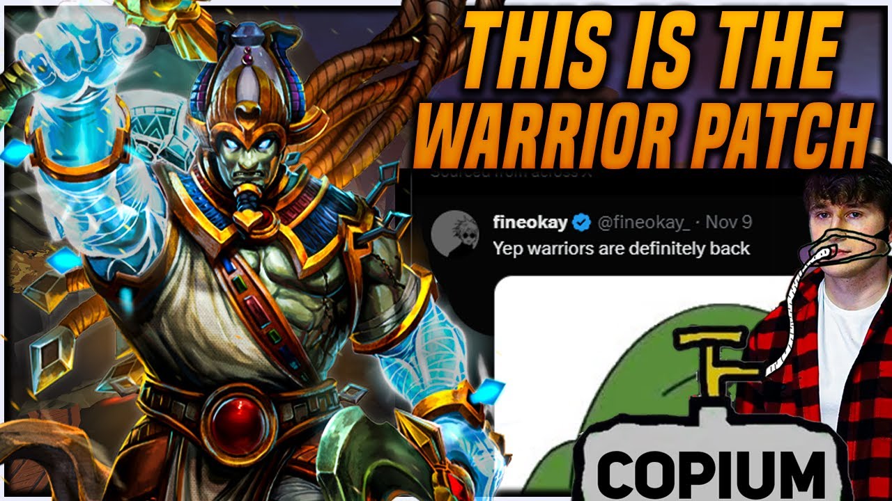 BIG WARRIOR PATCH SURELY THEY ARE BACK!