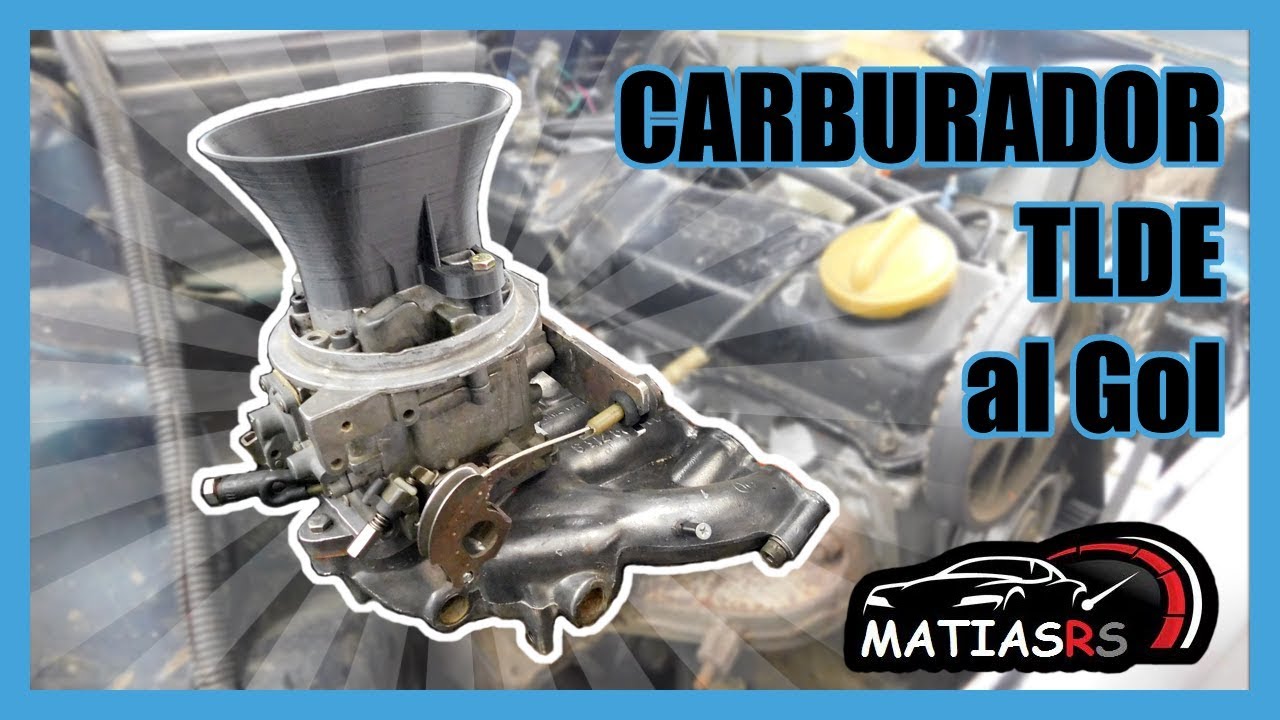 Colocando carburador TLDE al gol - MatiasRS