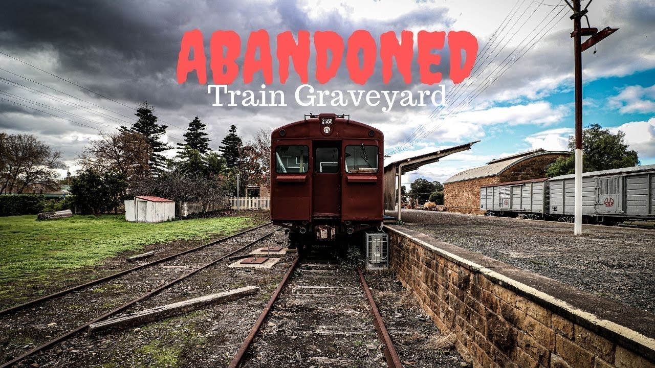 HUGE TRAIN GRAVEYARD | Urban Exploring Adelaide, South Australia