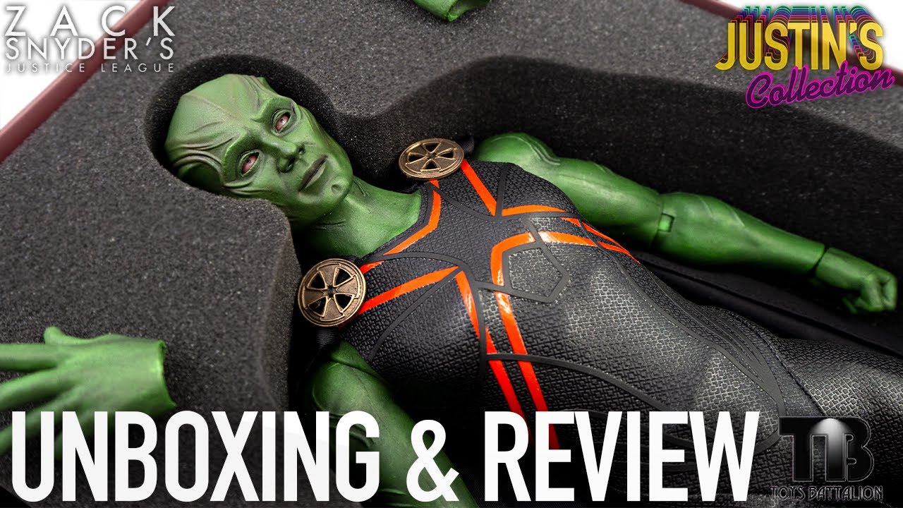 Martian Manhunter 1/6 Scale Figure Zack Snyder's Justice League Toys Battalion Unboxing & Review