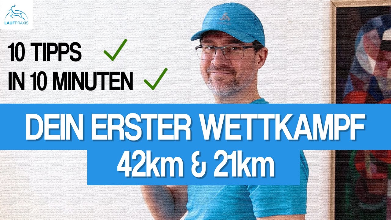 10 Tipps für deinen ersten Marathon oder Halbmarathon | Was gibt es zu beachten? Tipps zum Erfolg